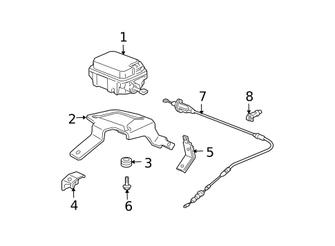 Cruise Control System for 2003 Honda Element #0