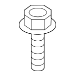 N91246701 - Engine: Motor Mount Screw for Audi: A4, A4 Quattro, A5 Quattro, A5 Sportback, A6 allroad, A6 Quattro, A7 Sportback, A8 Quattro, Q5, Q5 PHEV, Q5 Sportback, Q7, Q8, RS Q8, RS5, RS5 Sportback, RS6 Avant, RS7 Sportback, S4, S5, S5 Sportback, S6, S7 Sportback, S8, SQ5, SQ5 Sportback, SQ7, SQ8 Image