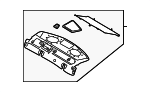 8T5Z5446668BE - : Pkg Tray Trim for Mercury: Sable Image