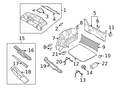 Brackets, Flanges & Hangers for 2009 Mercury Sable #0
