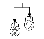 25868133 - Exhaust: Muffler &amp; Pipe Insulator for Chevrolet: Malibu | Pontiac: G6 | Saturn: Aura Image