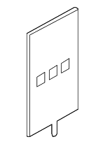 8537157L20 - Body: Seat Back Heater for Suzuki Image