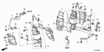 36538RDMA01 - Engine: CLIP, WIRE HARNESS for Honda Image