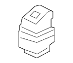 4M09598555PR - Body: Window Switch for Audi: A4, A4 allroad, A4 Quattro, A5 Quattro, A5 Sportback, Q5, Q5 PHEV, Q5 Sportback, Q7, Q8, R8, RS Q8, RS5, RS5 Sportback, S4, S5, S5 Sportback, SQ5, SQ5 Sportback, SQ7, SQ8 Image