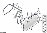 51717429625 - Vehicle Trim: Sealing A-Pillar for BMW Image