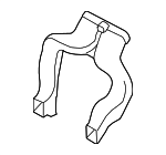 JBB500022 - Body: Rear Duct for Land Rover: LR3, LR4, Range Rover Sport Image