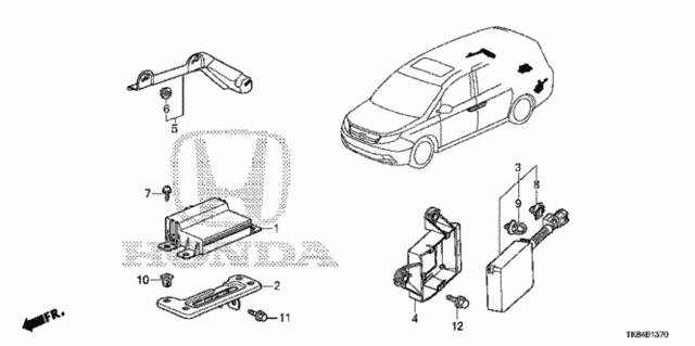 BSI Unit for 2011 Honda Odyssey #0