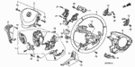 9390132320 - Chassis: SCREW, TAPPING (3X12) for Acura Image
