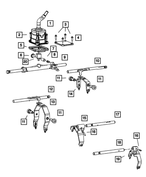 Fork and Rails for 2009 Dodge Dakota #0
