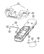 5017782AA - Engine: Clip-on Nut for Mopar Image