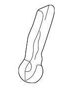 81777S9VA01ZC - Body: Recline Cover for Acura: MDX Image