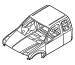 8C3Z28001B24A - Body: Cab for Ford: F-250 Super Duty, F-350 Super Duty Image