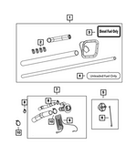 4206059 - Fuel and Accelerator Pedal: Unleaded Fuel Only Label for Mopar Image