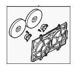 214815Z00A - Cooling System: Fan Assembly for Nissan: Quest Image