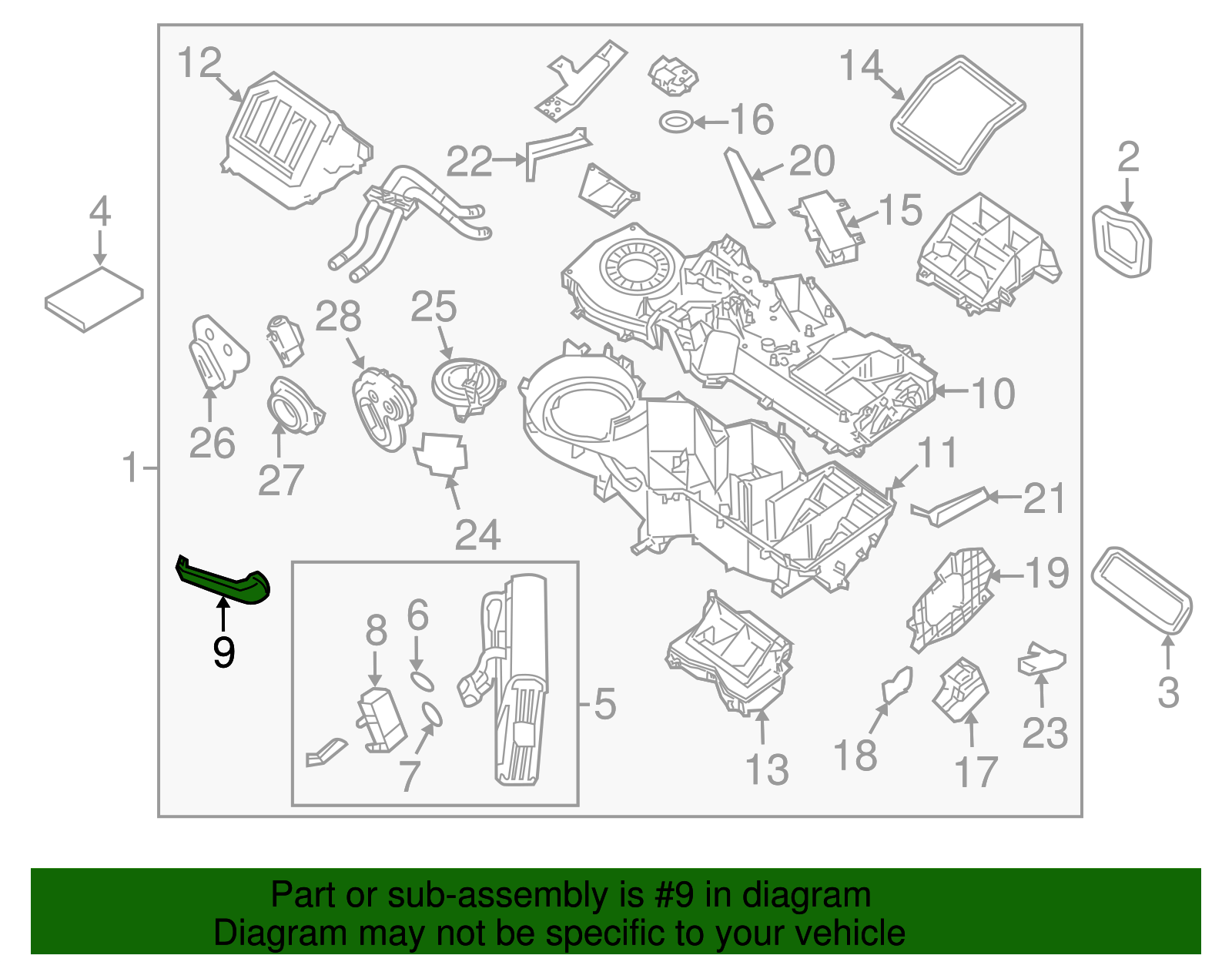 Drain Hose - Nissan (92590-ZQ01A)