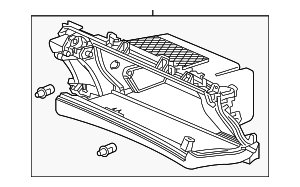 77511TJBA03ZA - : Glove Box Assembly for Acura Image