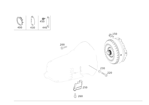 Detachable Transmission Parts, Oil Filler Pipe for 2021 Mercedes-Benz C63 AMG S #0
