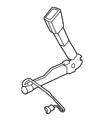 72117213563 - Electrical: Buckle End for BMW: 1 Series M, 128i, 135i, 135is, 325i, 325xi, 328i, 328i xDrive, 328xi, 330i, 330xi, 335d, 335i, 335i xDrive, 335is, 335xi, M3, X1, Z4 Image