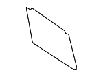 8101711 - Body: License Bracket for Mercedes-Benz Image
