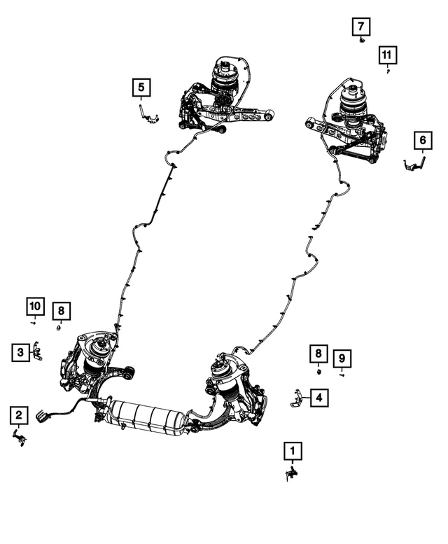 68429535AB - Electrical: Active Damping Sensor for Mopar Image
