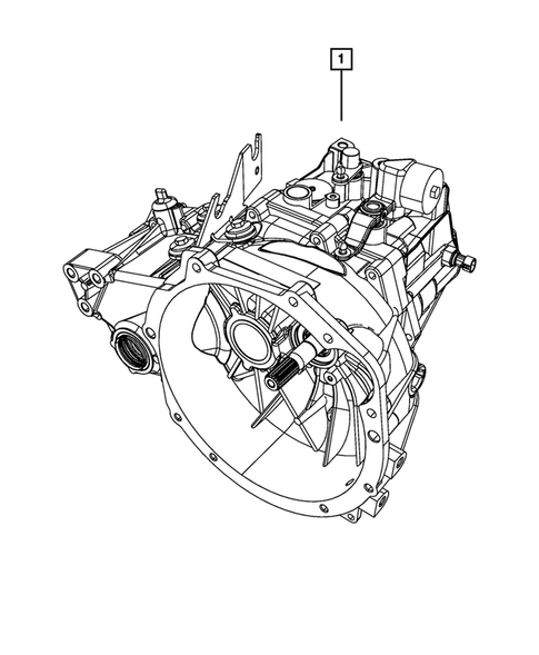 Manual Transaxle for 2008 Dodge Caliber #0