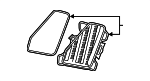83A941158 - Body: Fender Liner Access Cover for Audi Image