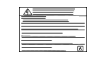 993B25MT0A - Body: Warning Label for Nissan: ARIYA Image