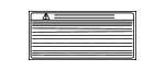 296A93NK0A - Body: Warning Label for Nissan Image