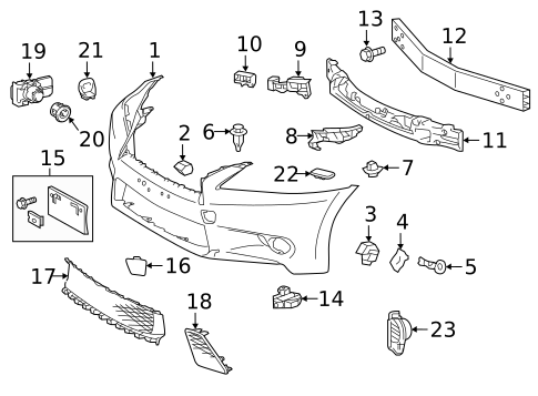 Automatic Temperature Controls for 2015 Lexus GS450h #1