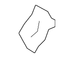 5254330120 - Body: Bumper Cover Seal for Lexus Image