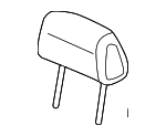 86400EA101 - Body: Headrest for Nissan Image