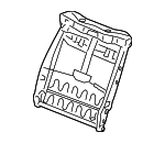 87601EA120 - Body: Seat Back Frame for Nissan Image