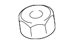 9YB041012 - Suspension: Top Nut for Mazda Image