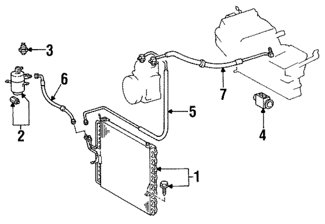 126830038464 - HVAC: Expansion Valve for Mercedes-Benz Image