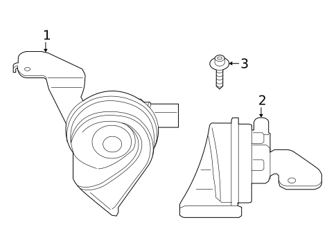 Horn for 2024 BMW Z4 #0