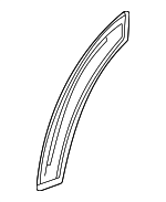 2477309600 - Body: Wheel Opening Molding for Mercedes-Benz Image