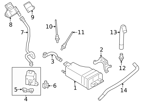 Brackets, Flanges & Hangers for 2024 Subaru Impreza #0