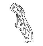 93185925 - Body: Pillar Reinforced Mount Plate for Saab: 9-3, 9-3X Image