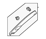 84105T20A11ZA - Body: Windshield Pillar Trim for Honda Image