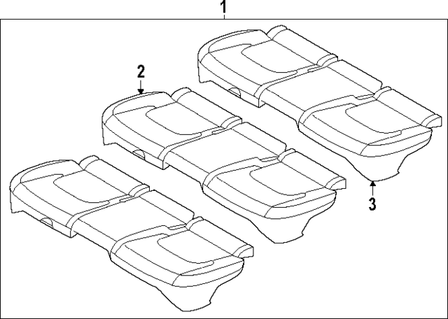 89160CH030D51 - : Seat Cover for Kia Image