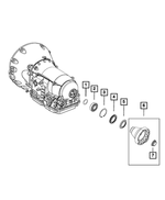 52108626AA - NAG1; W5A580; 5-Speed; Automatic Transmission: Output Shaft Seal Slinger for Mopar Image