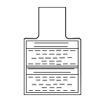 9859079920 - Body: Air Bag Label for Nissan: ARIYA, Armada, Cube, GT-R, Juke, Kicks, Kicks Play, LEAF, Murano, Qashqai, Quest, Rogue, Rogue Select, Rogue Sport, Sentra, Versa, Versa Note Image