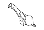 849537Z001 - Body: Lower Quarter Trim for Nissan Image