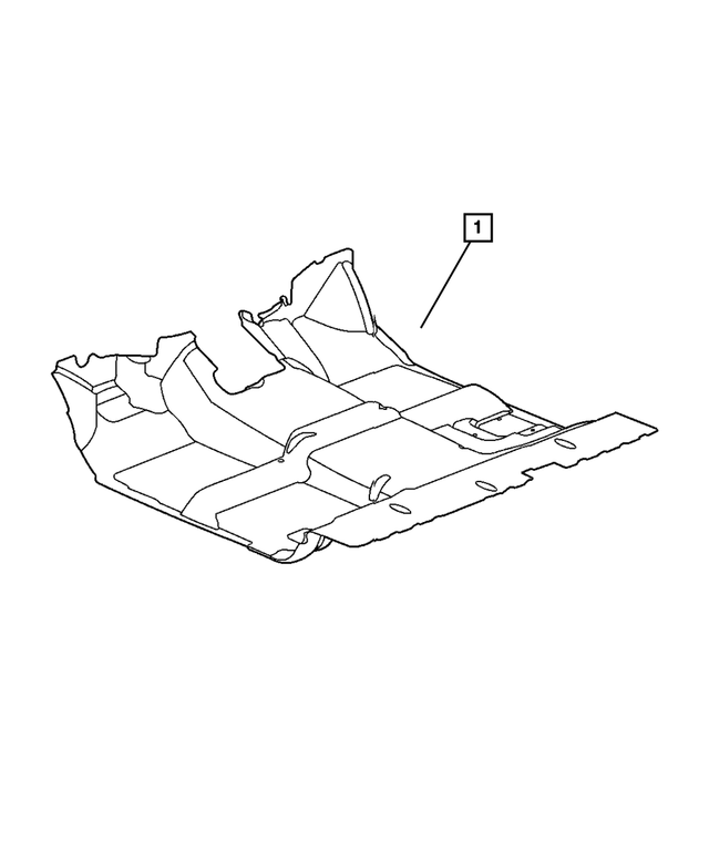 5GS57DX9AM - Interior Trim: Floor Mat for Mopar Image image