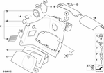 51437079985 - : Covering Left for BMW: Z4 2.5i, Z4 3.0i, Z4 3.0si Image
