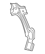 3B5809261F - Body: Pillar Reinforced for Volkswagen: Passat Image