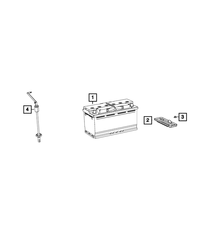 BAAH7700AB - Electrical: Storage Battery for Mopar Image