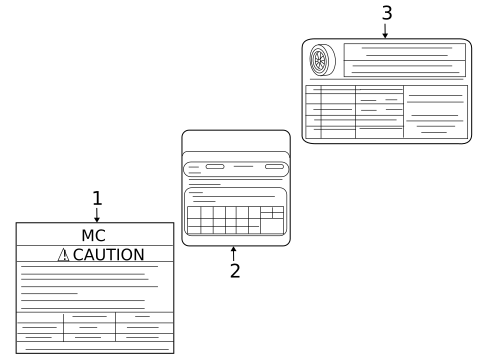 Labels for 2006 Hyundai Accent #0