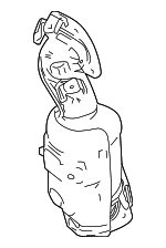 171500P331 - Exhaust: Exhaust Manifold for Toyota: Highlander, Sienna Image