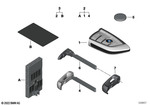 66125A40687 - Bodywork: Radio Remote Control Basic for BMW Image